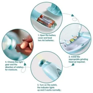Rechargeable Baby Nali Trimmer Machine