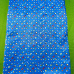 Waterproof Bed Sheet Blue Print