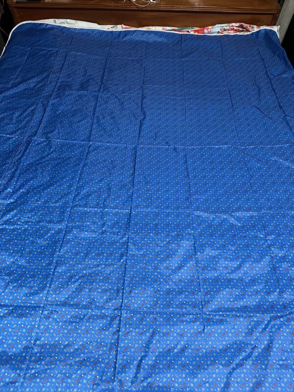 Waterproof Bed Sheet Blue Print