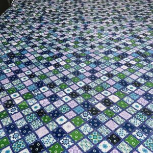 Waterproof Bed Sheet Green Check