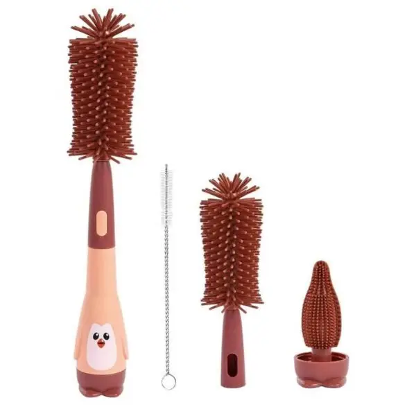 3 in 1 Silicone Feeder Cleaning Brush (Multifunctional) - Image 6