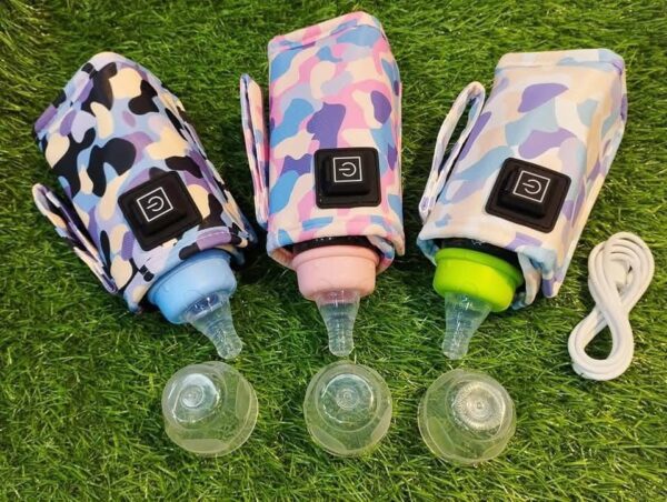 USB Milk Warmer: Portable Feeder Heater with Insulated Bag for Safe Baby Nursing - Image 2