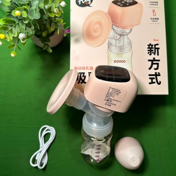 ROVCO Electric Breast Pump – Silent & BPA-Free Milk Collector - Image 2