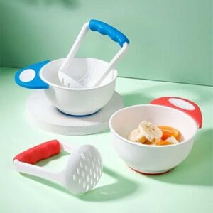 Baby Food Grading Mash Bowl with Masher