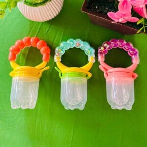 Baby Fruit Feeder Pacifier with jhunjhuni
