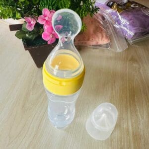 Full Silicon spoon Feeder For baby