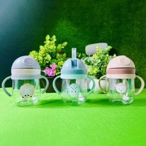 Baby Water Pot with Straw and Pipe