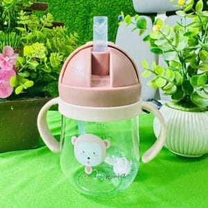 Baby Water Pot with Straw and Pipe