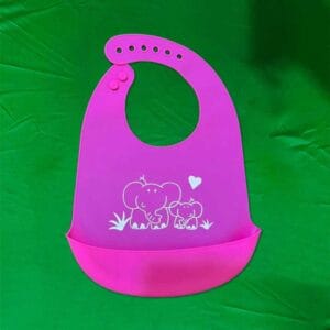 Premium Silicone Baby Bibs with Food Catcher