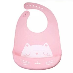 Premium Silicone Baby Bibs with Food Catcher