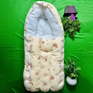 Comfortable Baby Bed with Protective Bumpers