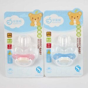 Baby Silicone Pacifier for 0-6 Month Baby