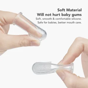 Soft Silicone Finger Toothbrush for Baby