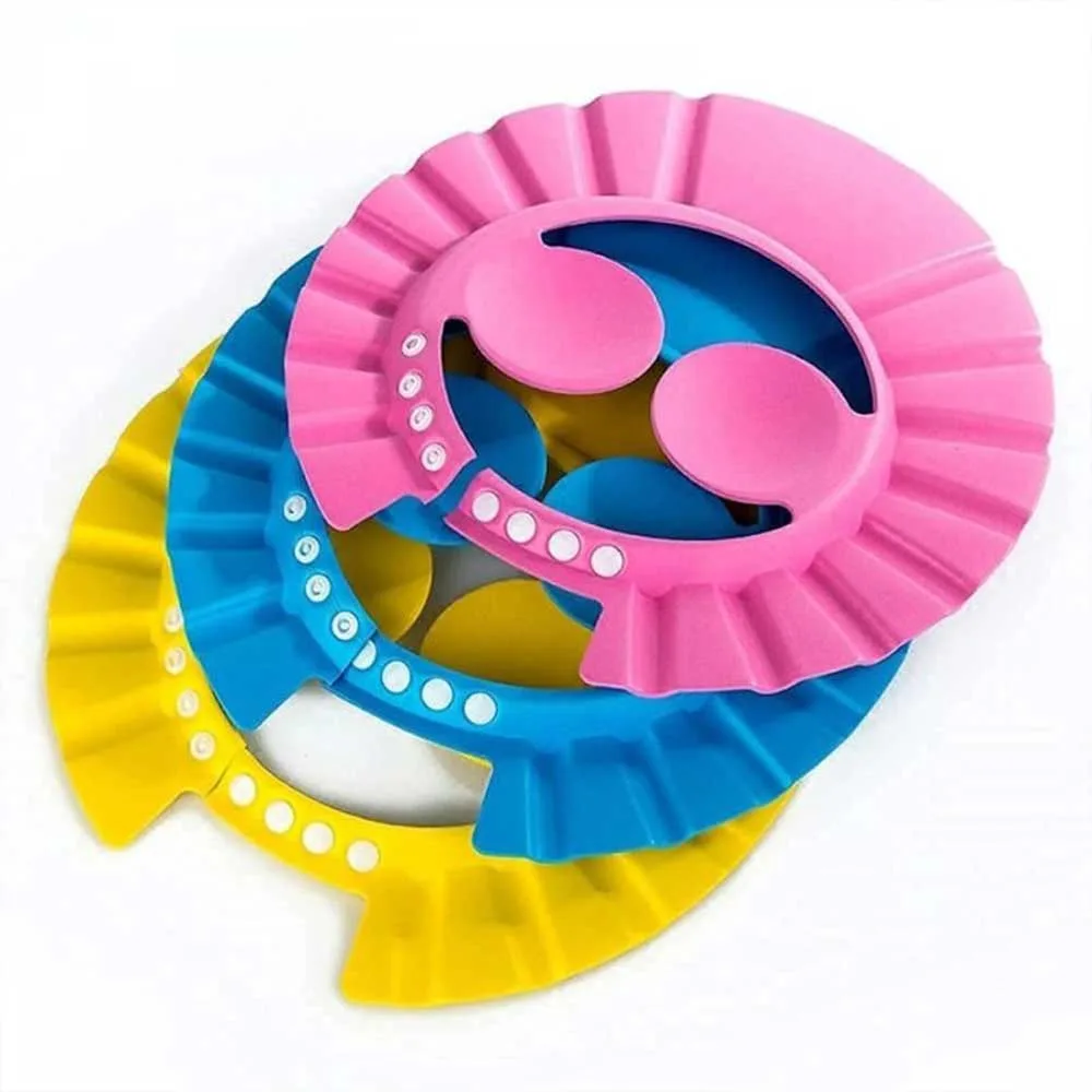 Adjustable Soft Shower Cap for Baby - Image 2