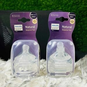 Philips Avent Soft Silicone Feeder Nipple 0M+ & 6M+