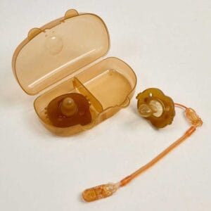 Soft Silicone Chusni Pacifier with Safety Chain