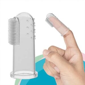 Soft Silicone Finger Toothbrush for Baby